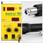 BAKU BK-909 BGA Rework Solder Station Hot Air Gun Welder Equipment, EU Plug - Image 3