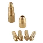 WLXY WL-DIY001 Mini DIY Brass Electric Drill Chucks Drill Bits Set - Image 4
