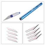 WLXY-9307B Metal Carving Knife Professional Mobile Phone Repair Tool with 8 Blades - Image 4