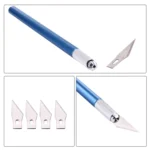 WLXY-9309 Metal Carving Knife Professional Mobile Phone Repair Tool with 6 Blades - Image 3