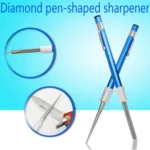 Diamond Carbon Steel Knife Fishhook Sharpener Portable Kitchen Accessories Multi Purpose Sharpener Stick - Image 5