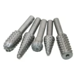 5 PCS/Set Woodworking Wood Carving 6mm Shank Rotating Embossed Grinding Head File Rasp Drill Bits - Image 2
