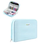 FunAdd Large-capacity Pencil Case Storage Organizer Canvas Cosmetic Bag, Size: 230 x 170 x 75mm
