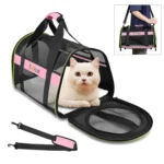 FUNADD Pet Travel Carrier Bag Shoulder Foldable Tote Bag