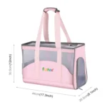 FUNADD Portable Breathable Pet Bag Outdoor Shoulder Tote Bag - Image 3
