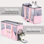 FUNADD Portable Breathable Pet Bag Outdoor Shoulder Tote Bag - Image 6