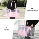 FUNADD Portable Breathable Pet Bag Outdoor Shoulder Tote Bag - Image 7