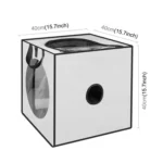 FUNADD Pet Bath Drying Box Portable Folding Dryer Cage, Suitable for Pets up to 5kg - Image 4