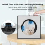 FUNADD Pet Bath Drying Box Portable Folding Dryer Cage, Suitable for Pets up to 5kg - Image 5