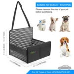 FunAdd Breathable and Foldable Pet Dog Car Basket Anti-dirty Waterproof Pad - Image 3