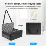 FunAdd Breathable and Foldable Pet Dog Car Basket Anti-dirty Waterproof Pad - Image 7