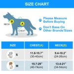 FunAdd Traction Rope Reflective Breathable Nylon Pet Vest Dog Harness, Size: M - Image 8