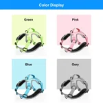 FunAdd Traction Rope Reflective Breathable Nylon Pet Vest Dog Harness, Size: M - Image 10