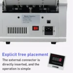 2108UV/IR 110V Portable Multi-Currency Money Counter, Specification: US Plug - Image 7