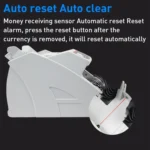 2108UV/IR 220V Multi-Currency Currency Counter, Specification: UK Plug - Image 6