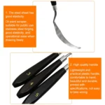 5 in 1 QST EXPRESS Art Supplies Paint Toning Stainless Steel Scraper - Image 4