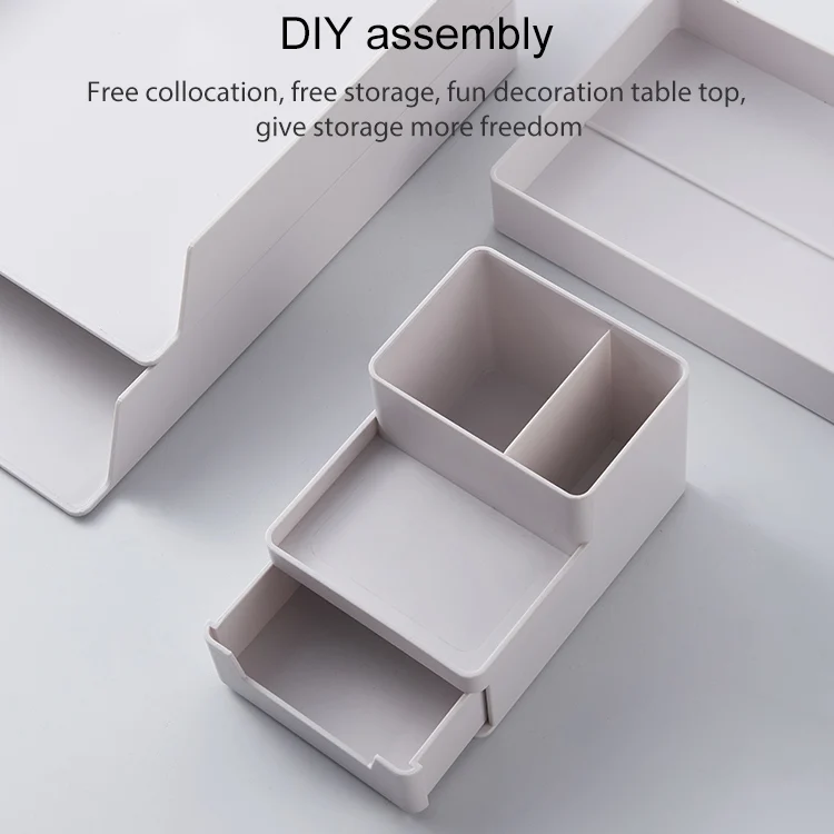 FSP8931BG_4.webp Desktop Removable A4 Assembled File Storage Box - Image 5