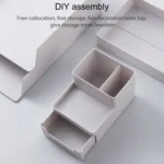 Desktop Removable Assembled Small File Storage Box - Image 5