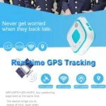 REACHFAR V28 Necklace Style GSM Mini LBS WiFi AGPS Tracker SOS Communicator - Image 9