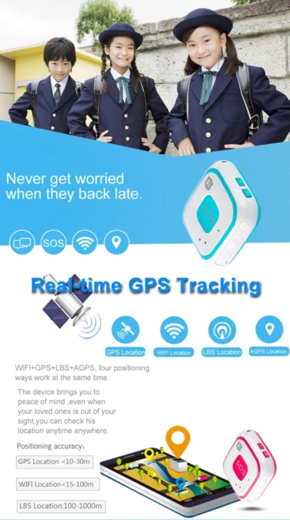 GPS7001B_8.webp REACHFAR V28 Necklace Style GSM Mini LBS WiFi AGPS Tracker SOS Communicator - Image 9