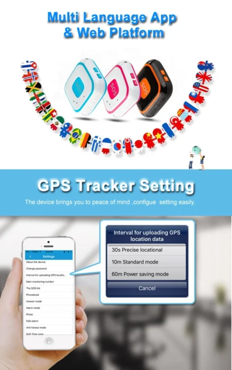 GPS7002B_12.webp V28 Necklace Style GSM Mini LBS WiFi AGPS Tracker SOS Communicator - Image 13