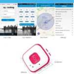 V28 Necklace Style GSM Mini LBS WiFi AGPS Tracker SOS Communicator - Image 15