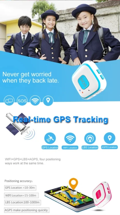 GPS7002B_9.webp V28 Necklace Style GSM Mini LBS WiFi AGPS Tracker SOS Communicator - Image 10