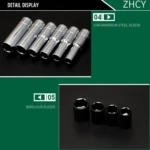 53 In 1 Multi-function Car Repair Combination Toolbox Ratchet Wrench Set - Image 12