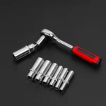 53 In 1 Multi-function Car Repair Combination Toolbox Ratchet Wrench Set - Image 3