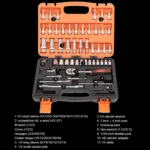 53 In 1 Multi-function Car Repair Combination Toolbox Ratchet Wrench Set - Image 6