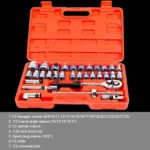 32 In 1 Multi-function Car Repair Combination Toolbox Ratchet Wrench Set - Image 2