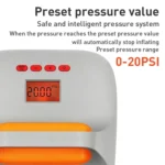 SUP003 20PSI Paddle Board Car Electric Air Pump 12V - Image 3