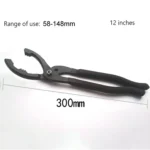 12 Inch Car Repairing Oil Filter Wrench Plier Disassembly Dedicated Clamp Filter Grease Wrench Special Tools - Image 2