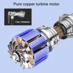 12V Portable Car Tire Air Pump Style:Mechanical Version - Image 3