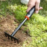 Gardening Tool 5 Tooth Grass Rake - Image 4