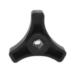 Lawn Mower Handle Bar Wheel Triangle Handle Knob with 5cm Screw - Image 4