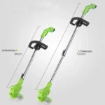 Portable Household Electric Lithium Battery Lawn Mower Weeder, EU Plug - Image 4