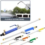 Garden Lawn Irrigation High Pressure Hose Spray Nozzle Car Wash Cleaning Tools Set - Image 2
