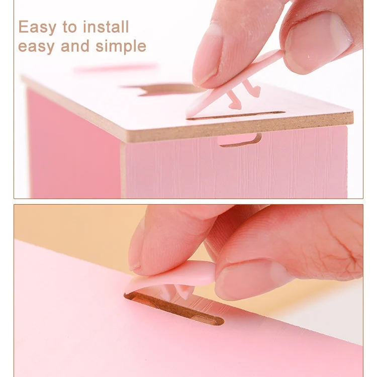 HAC0023Z_2.webp Wooden Multi-cell Mobile Phone Film Stand Desktop Accessories Display Rack, 14 Grids, Size: 21x17x16cm - Image 3