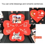 Heart Shape DIY Handmade Photo Album Surprise Explosion Bouncing Gift Box - Image 4