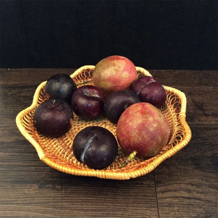 HAC1000_5.webp GP3 Braided Sweet Vegetable Fruit Snack Storage Tray Basket, Size: L - Image 6