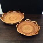 2pcs / Set GP3 Braided Sweet Vegetable Fruit Snack Storage Tray Basket - Image 5