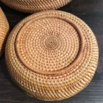 3 PCS Braided Sweet Vegetable Fruit Snack Storage Tray Display Basket - Image 4