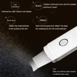 YJK063 Ultrasonic Ion Cleanser Micro-current Massage Beauty Introduction Instrument - Image 7