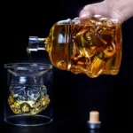 Glass Bottle Wine Pot Decanter Transparent Crystal Vodka Flagon Gift, Capacity: 650ml - Image 4