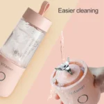 Vitamer USB Mini Portable Juicer Juice Blender Lemon Fruit Squeezers Reamers Bottle - Image 8