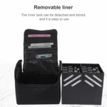 Removable Simple Portable Makeup Beauty Nail Storage Box - Image 5