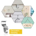 10pcs / Set Stainless Steel Hidden Wall Hook Creative Non Perforated Hanger - Image 5