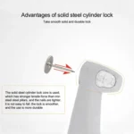 5pcs Supermarket Anti-theft Magnetic Buckle EAS Anti-theft Sound and Magnetic Button Label - Image 4