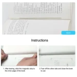 100pcs 10cm Iron-based EM Anti-Theft Double Sided Magnetic Strip for Book Security - Image 3